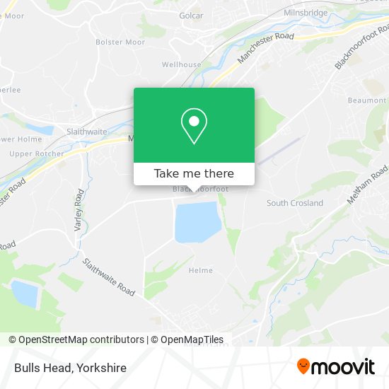 Bulls Head map