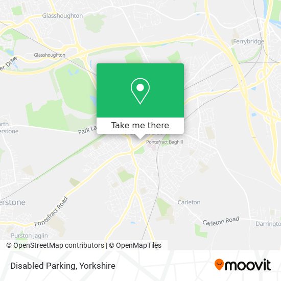 Disabled Parking map