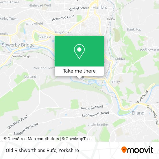 Old Rishworthians Rufc map