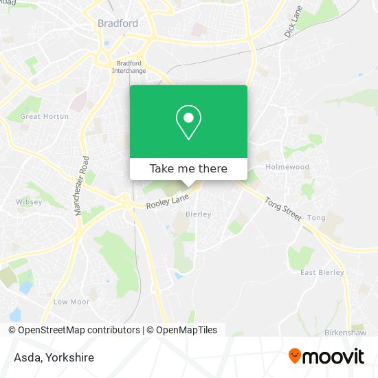 Asda map