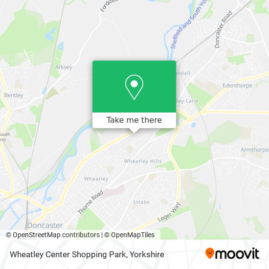 Wheatley Center Shopping Park map