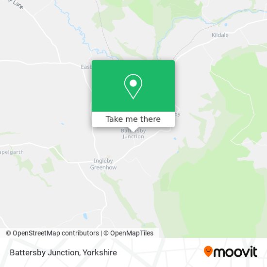 Battersby Junction map