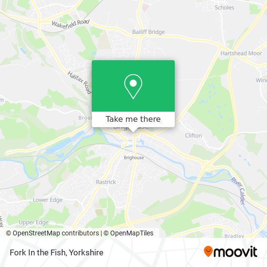 Fork In the Fish map