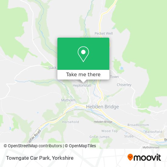 Towngate Car Park map