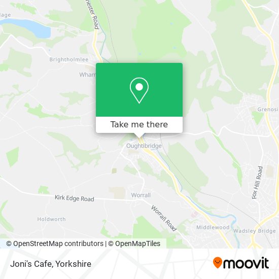Joni's Cafe map