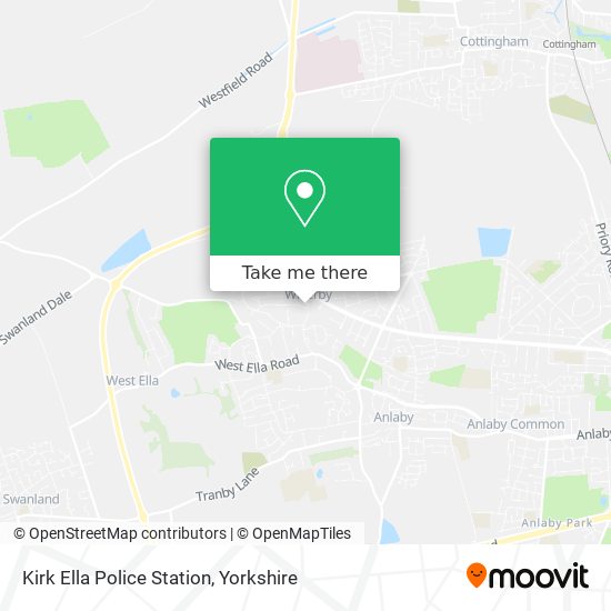 Kirk Ella Police Station map