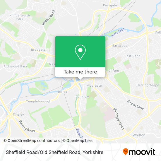 Sheffield Road / Old Sheffield Road map