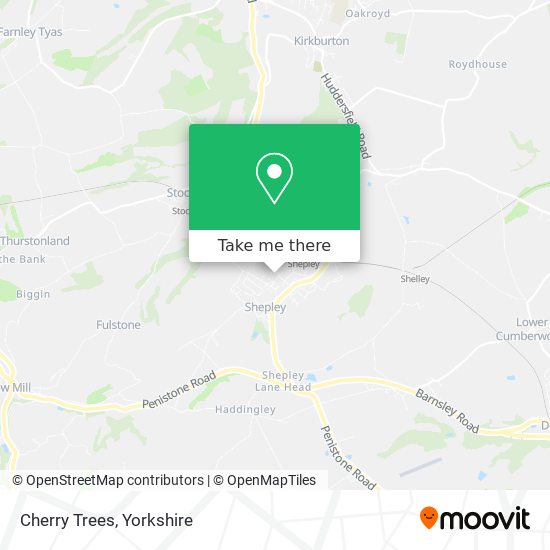 Cherry Trees map