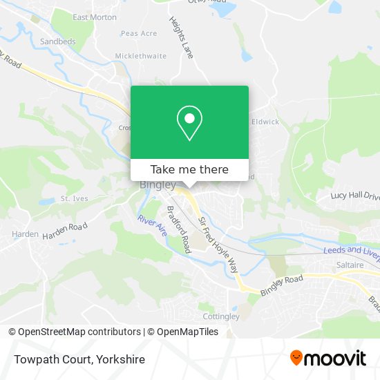 Towpath Court map