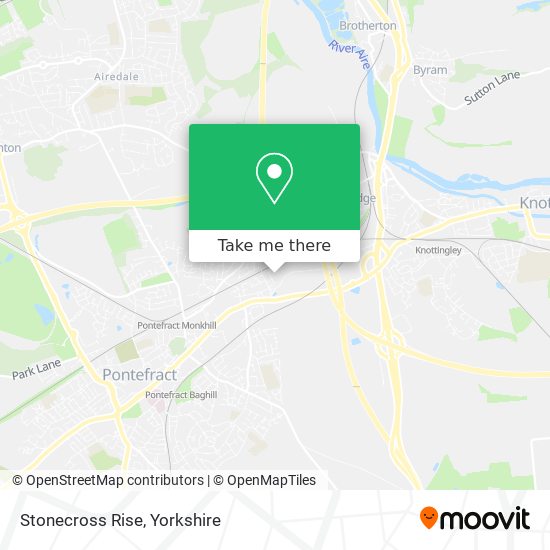 Stonecross Rise map