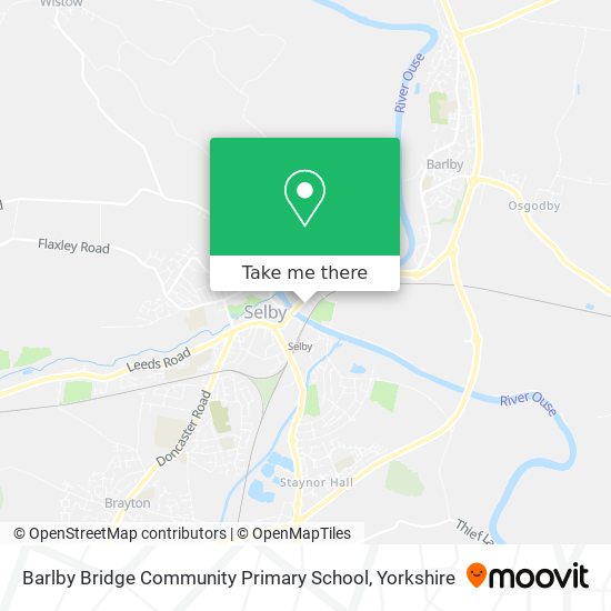 Barlby Bridge Community Primary School map