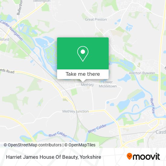 Harriet James House Of Beauty map