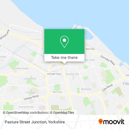 Pasture Street Junction map