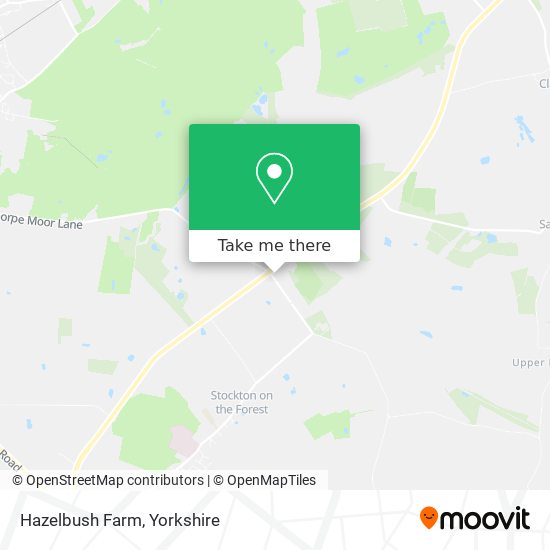 Hazelbush Farm map