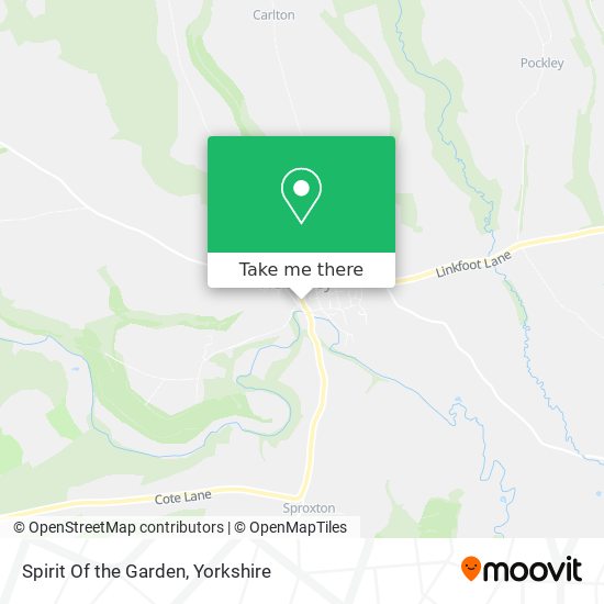 Spirit Of the Garden map