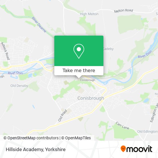 Hillside Academy map