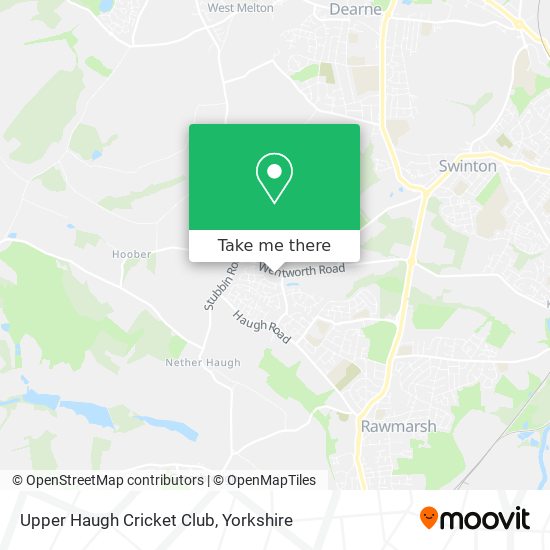 Upper Haugh Cricket Club map