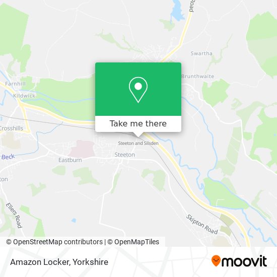 Amazon Locker map