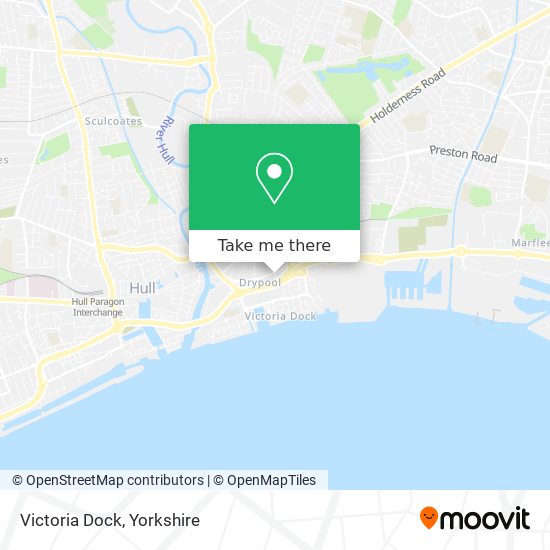 Victoria Dock map