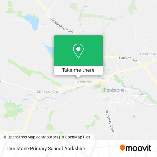 Thurlstone Primary School map