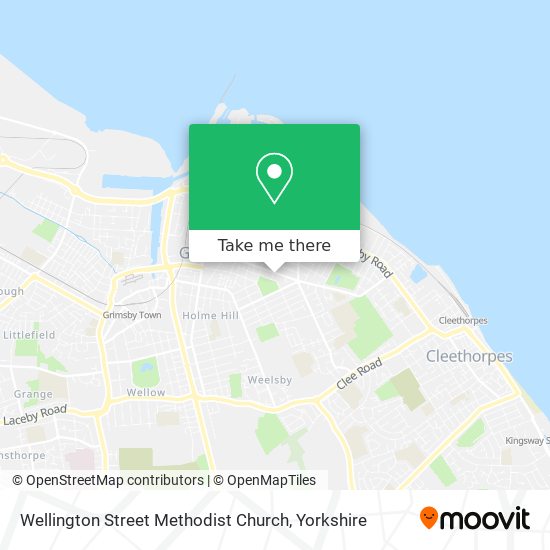 Wellington Street Methodist Church map