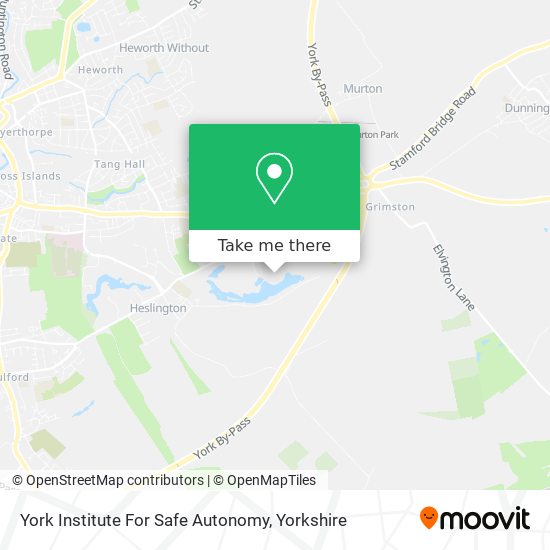 York Institute For Safe Autonomy map