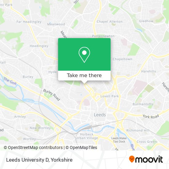 Leeds University D map