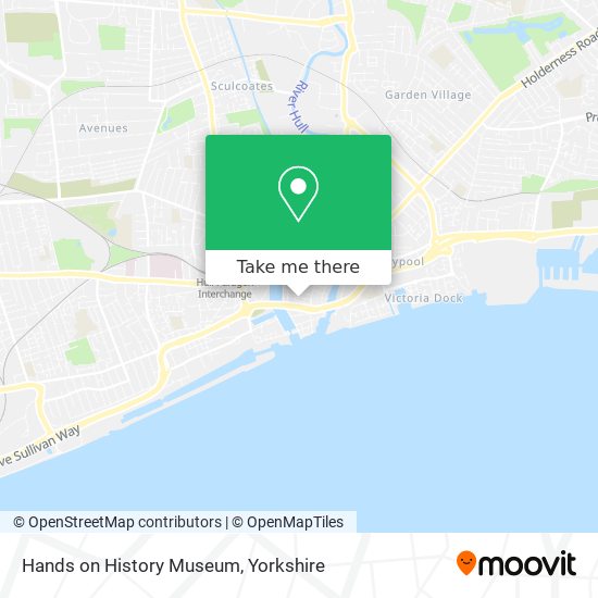 Hands on History Museum map