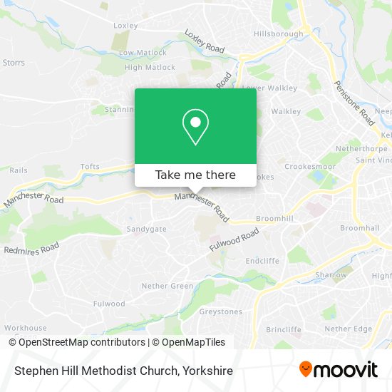 Stephen Hill Methodist Church map