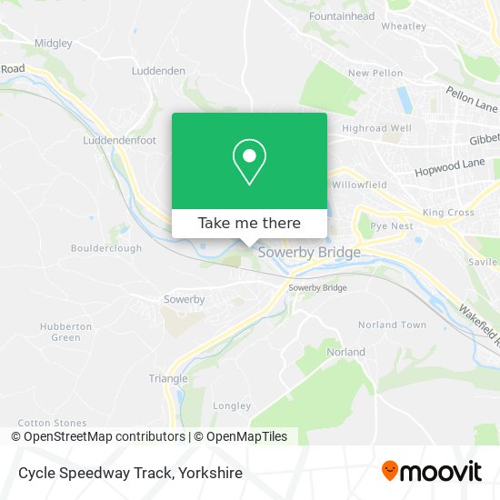 Cycle Speedway Track map