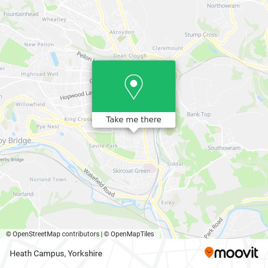 Heath Campus map