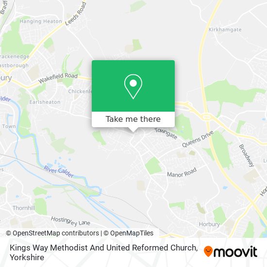 Kings Way Methodist And United Reformed Church map