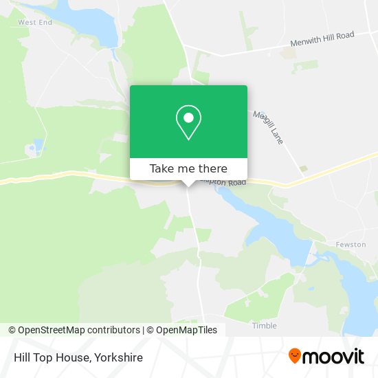 Hill Top House map