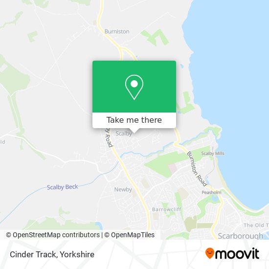 Cinder Track map