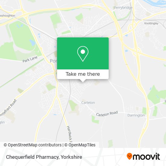 Chequerfield Pharmacy map