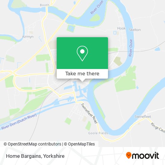 Home Bargains map