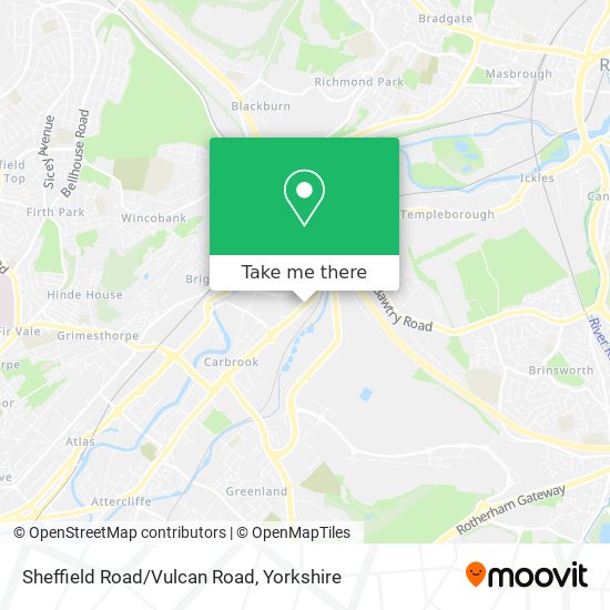 Sheffield Road/Vulcan Road map