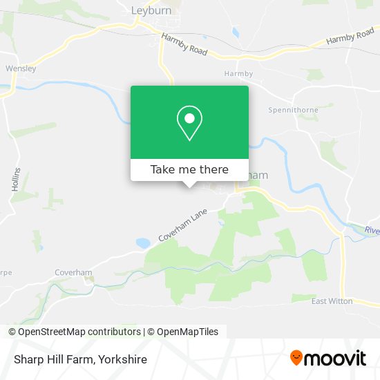 Sharp Hill Farm map