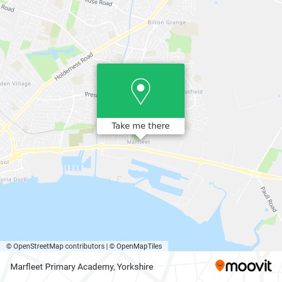 Marfleet Primary Academy map