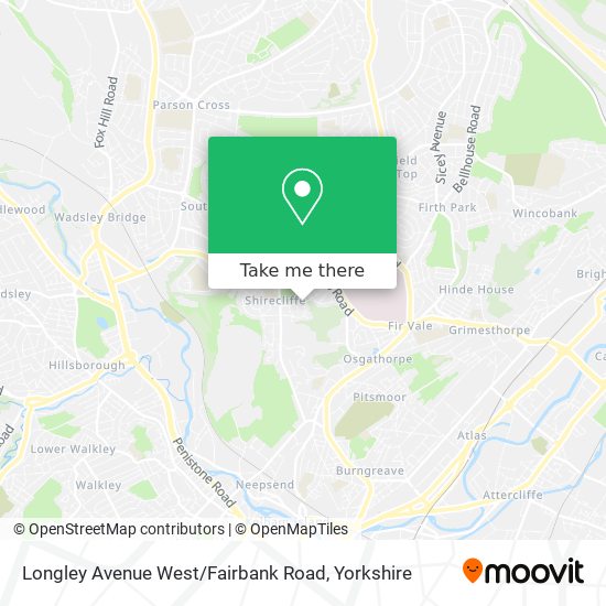 Longley Avenue West / Fairbank Road map
