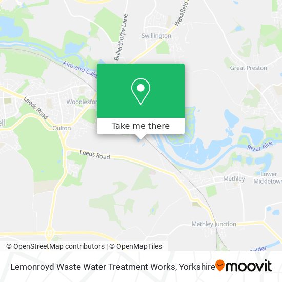 Lemonroyd Waste Water Treatment Works map