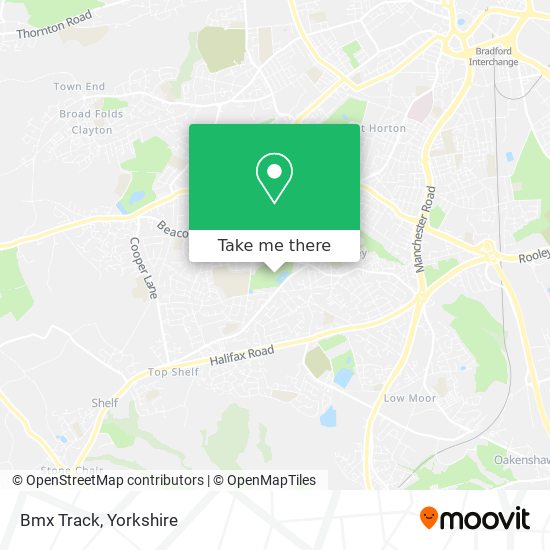 Bmx Track map