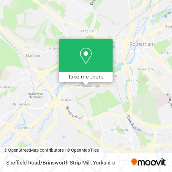 Sheffield Road / Brinsworth Strip Mill map