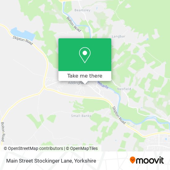 Main Street Stockinger Lane map