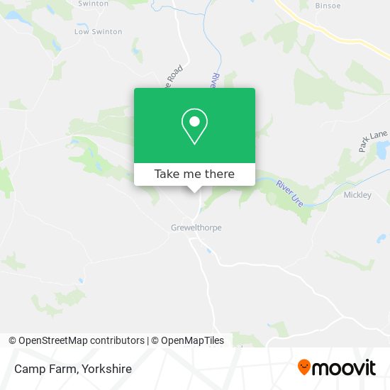 Camp Farm map