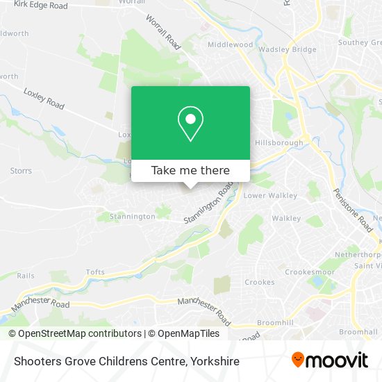 Shooters Grove Childrens Centre map