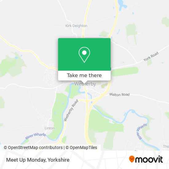 Meet Up Monday map