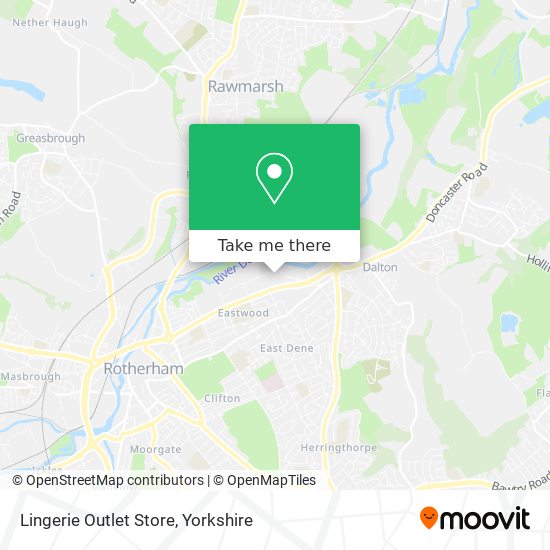 Lingerie Outlet Store map