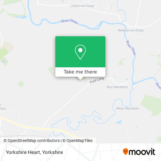 Yorkshire Heart map