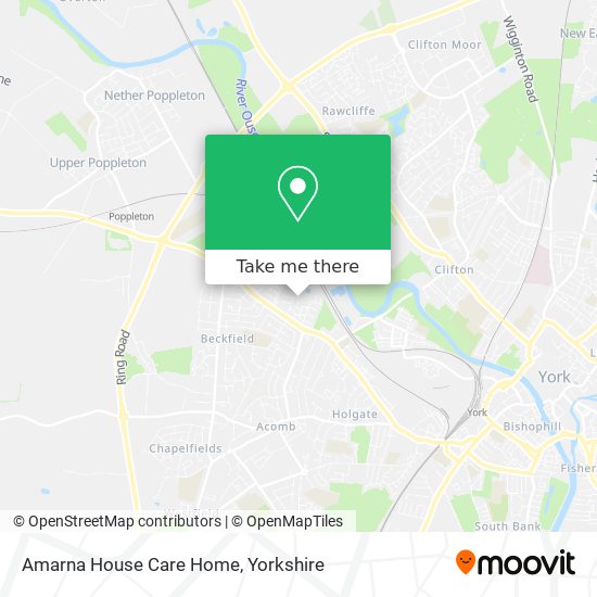 Amarna House Care Home map